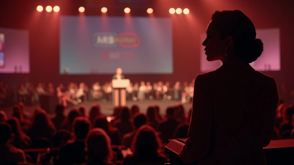 The ARB Woman Summit stage in Dubai